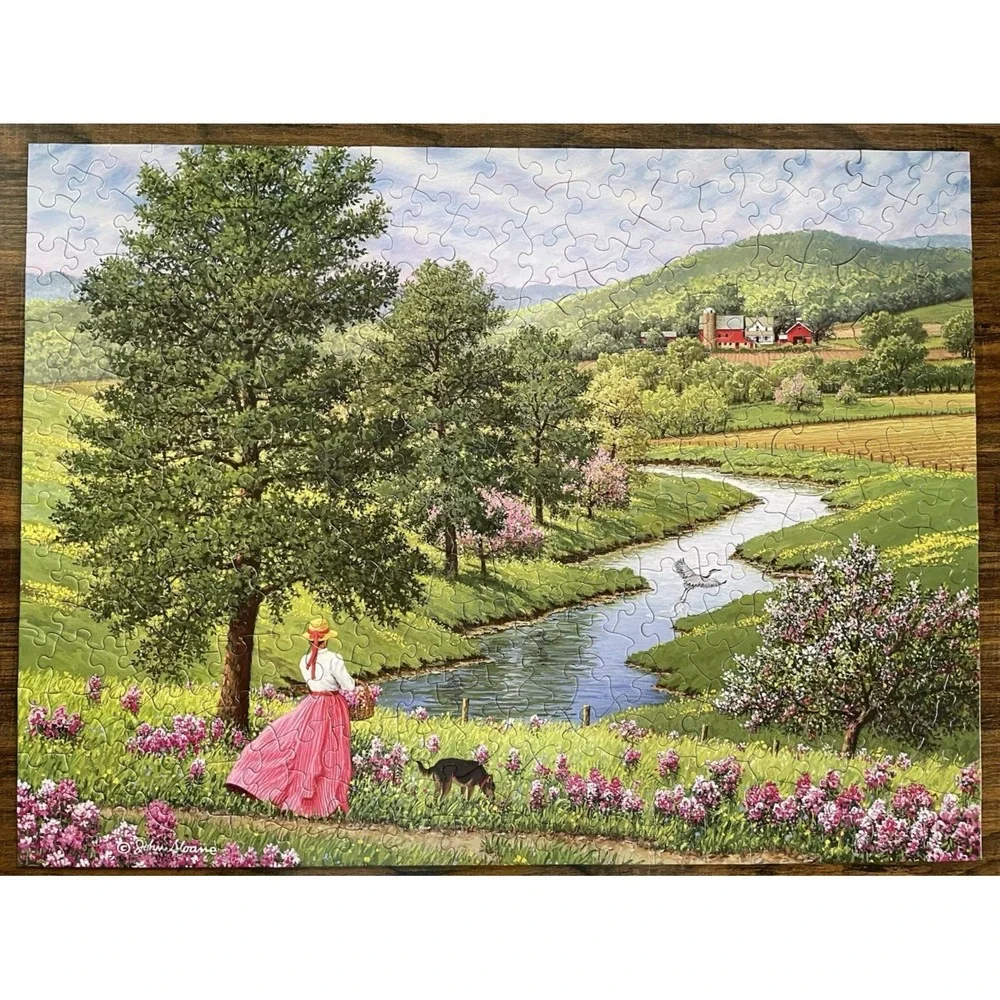 300 Piece Puzzle Bits and Pieces Flight of Fancy Complete Pre-Owned Jigsaw
